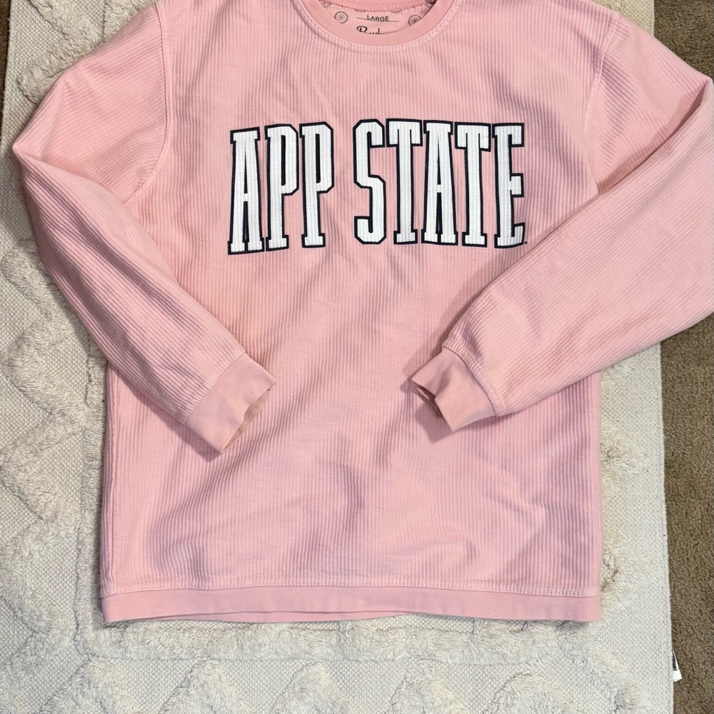 Pink APP STATE Sweatshirt